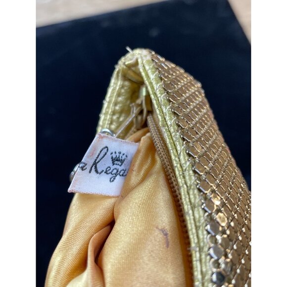 1960s LeRegale Gold Mesh Clutch Purse - Picture 5 of 9